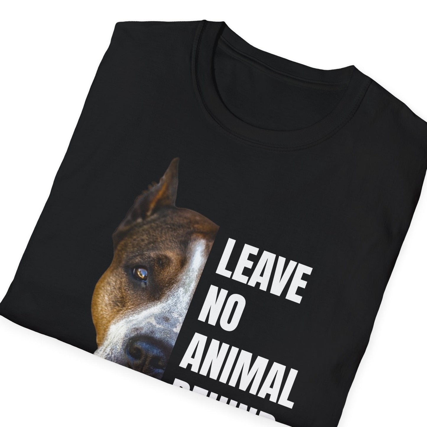 Leave no animal behind - personalisiertes T-Shirt mit deinem Hund