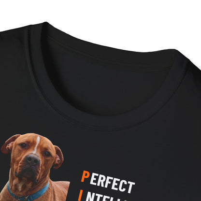 Spelling Pitbull - personalisiertes T-Shirt mit deinem Hund