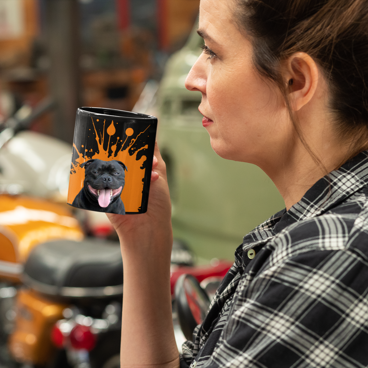 Magic Coffee Mug - personalisierbar mit Foto und Namen