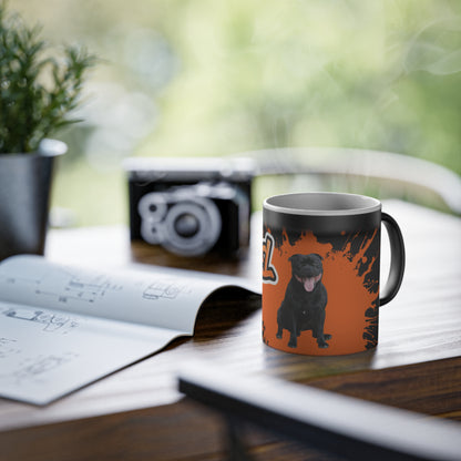 Magic Coffee Mug - personalisierbar mit Foto und Namen