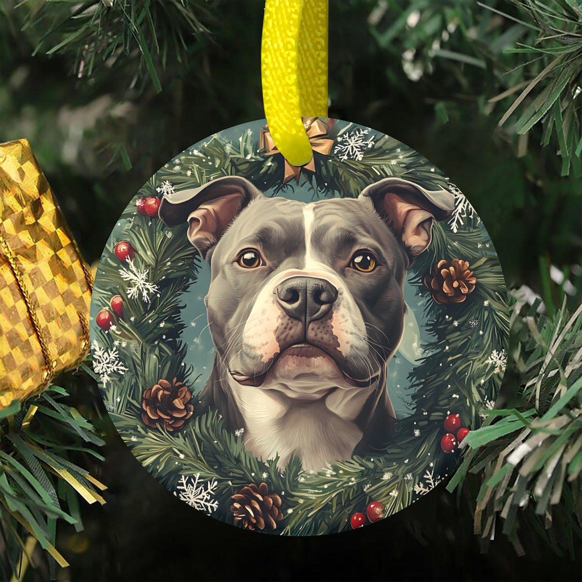 Weihnachtsbaum-Ornament aus Keramik - Stafford 3