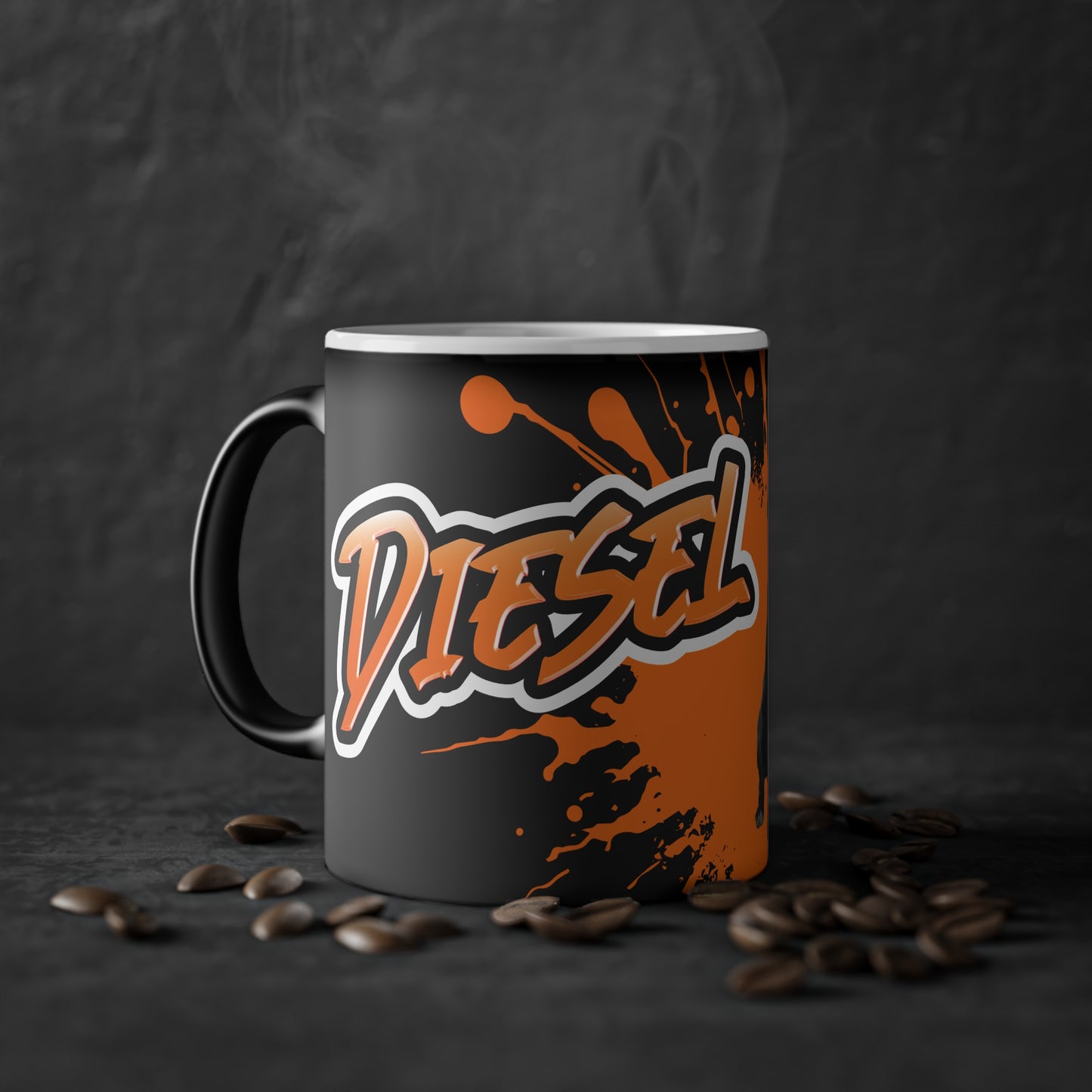 Magic Coffee Mug - personalisierbar mit Foto und Namen