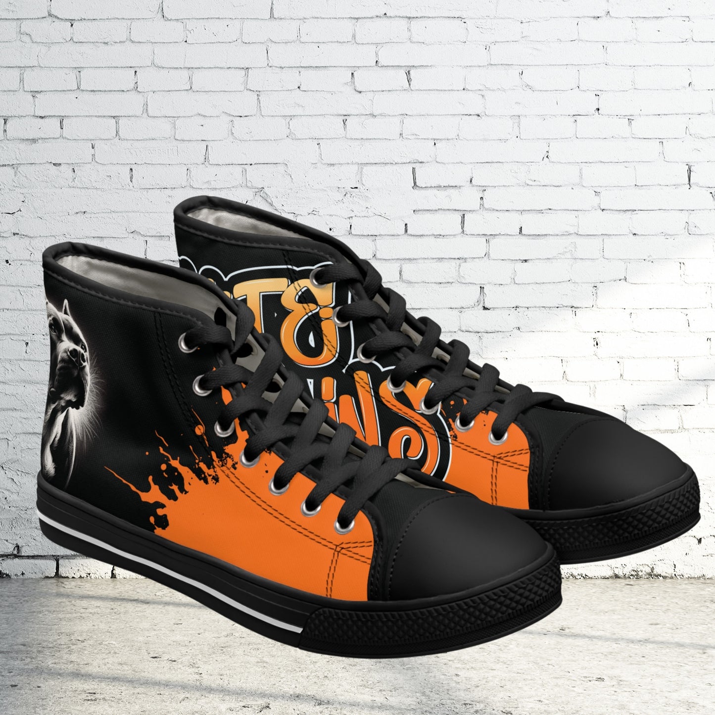 Cute Outlaws Sneaker - High-Top Leinenschuhe