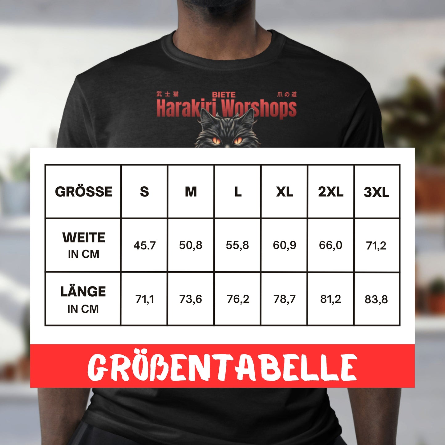 Für unsere Katzenfreunde - von S bis 3XL