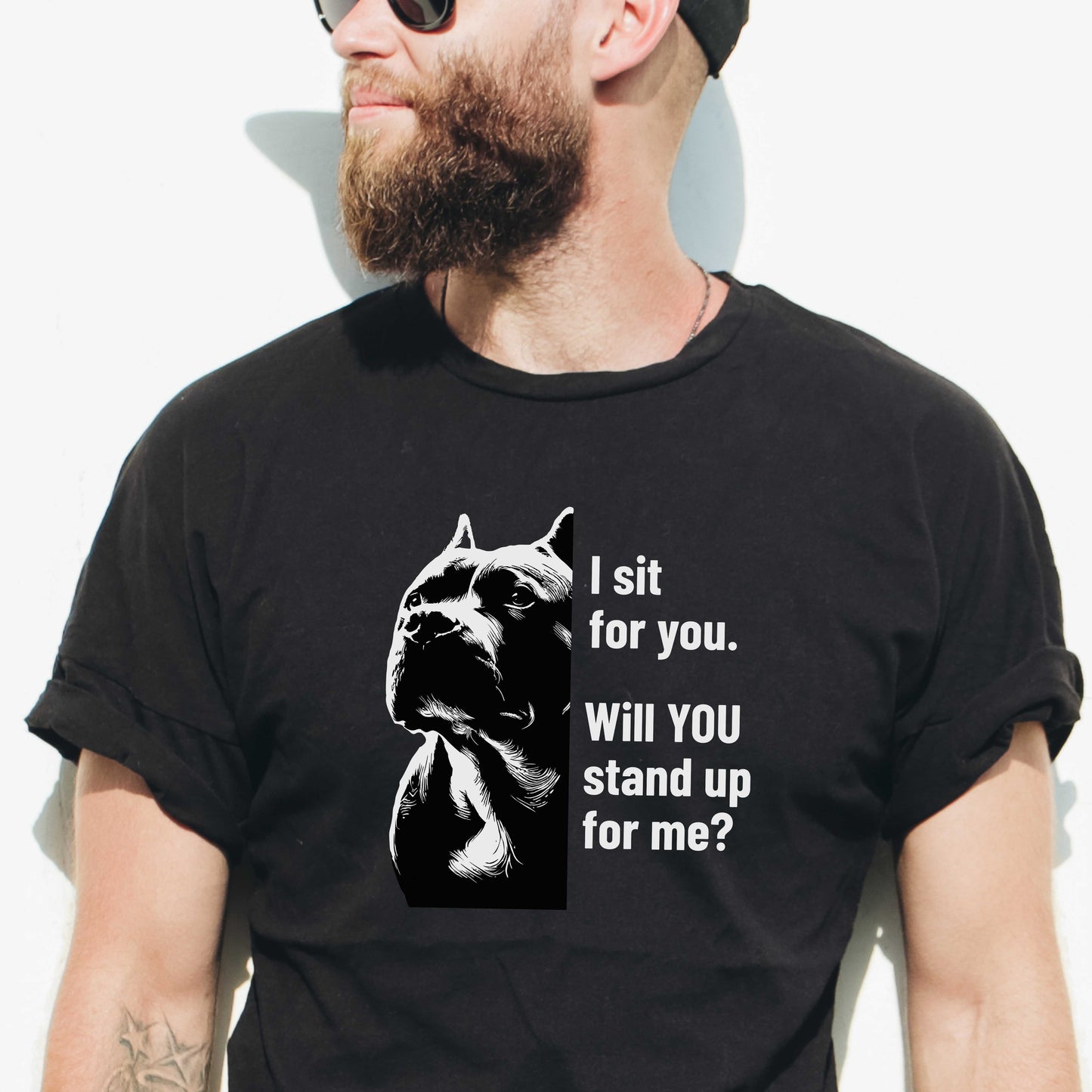 I sit for you - will you stand up for me?