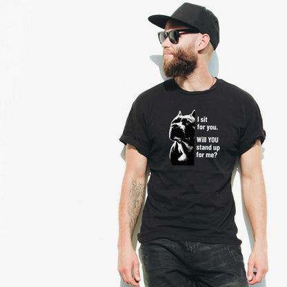 I sit for you - will you stand up for me?