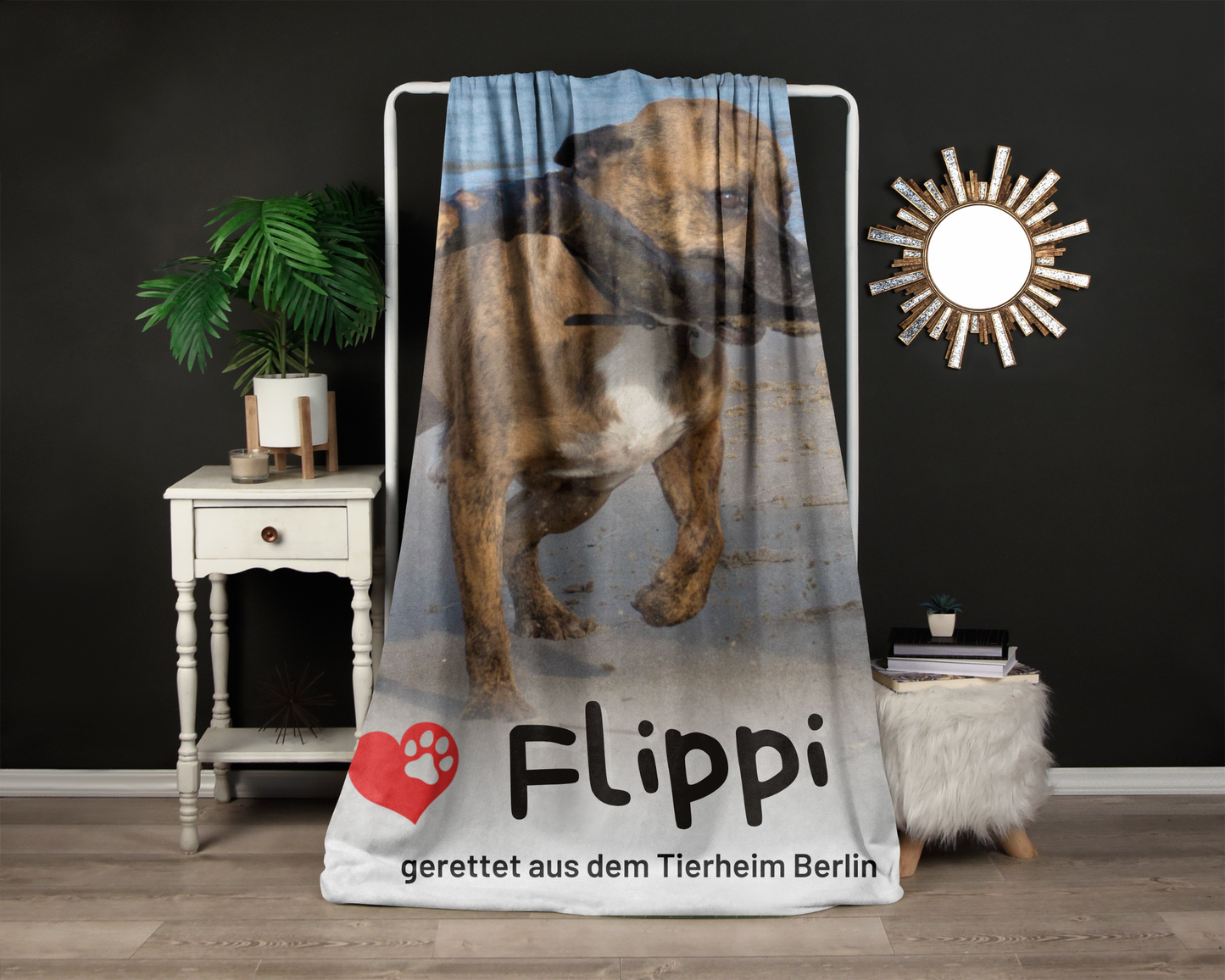 Sherpa Fleece Blanket personalisiert