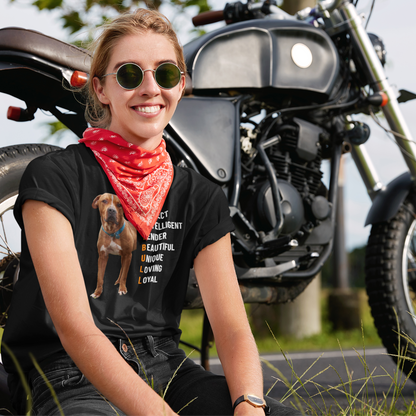 Spelling Pitbull - personalisiertes T-Shirt mit deinem Hund